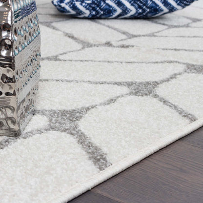 Tapis Lav Arco Gris 4x6|Carpette Lav Arco grise 4 x 6|D80GPQ8J