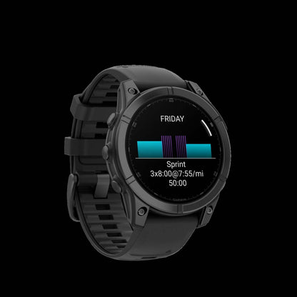 Garmin Fēnix E Amoled Gps Smartwatch 47 Mm - Military Spec 810, Multi Sport, Compass, Gyroscope And |Montre Connectée Gps Garmin Fēnix E Amoled 47 Mm - Norme Militaire 810, Multi-sport, Boussole, Gyroscope
