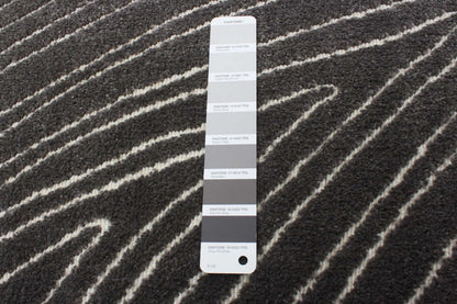 Tapis Lane Grey 5'3 x 7'7 | D86FGOYK