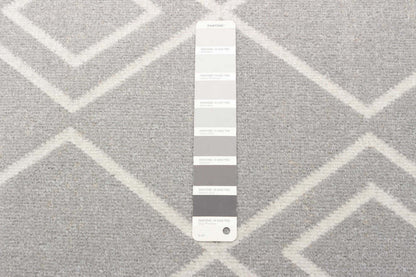 Tapis Kenza gris lavable en machine - 2'6 x 8'0|Carpette Kenza grise lavable à la machine - 2 pi 6 po x 8 pi 0 po|D86F8KNM