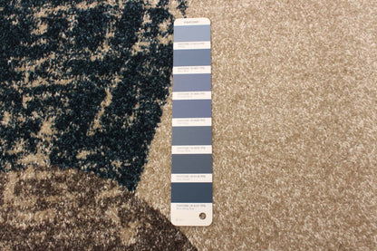 Ellegance ivoire / bleu 6'7 x 9'6 tapis de zone|Carpette Ellegance ivoirebleu 6 pi 7 po x 9 pi 6 po|D2BG6B32