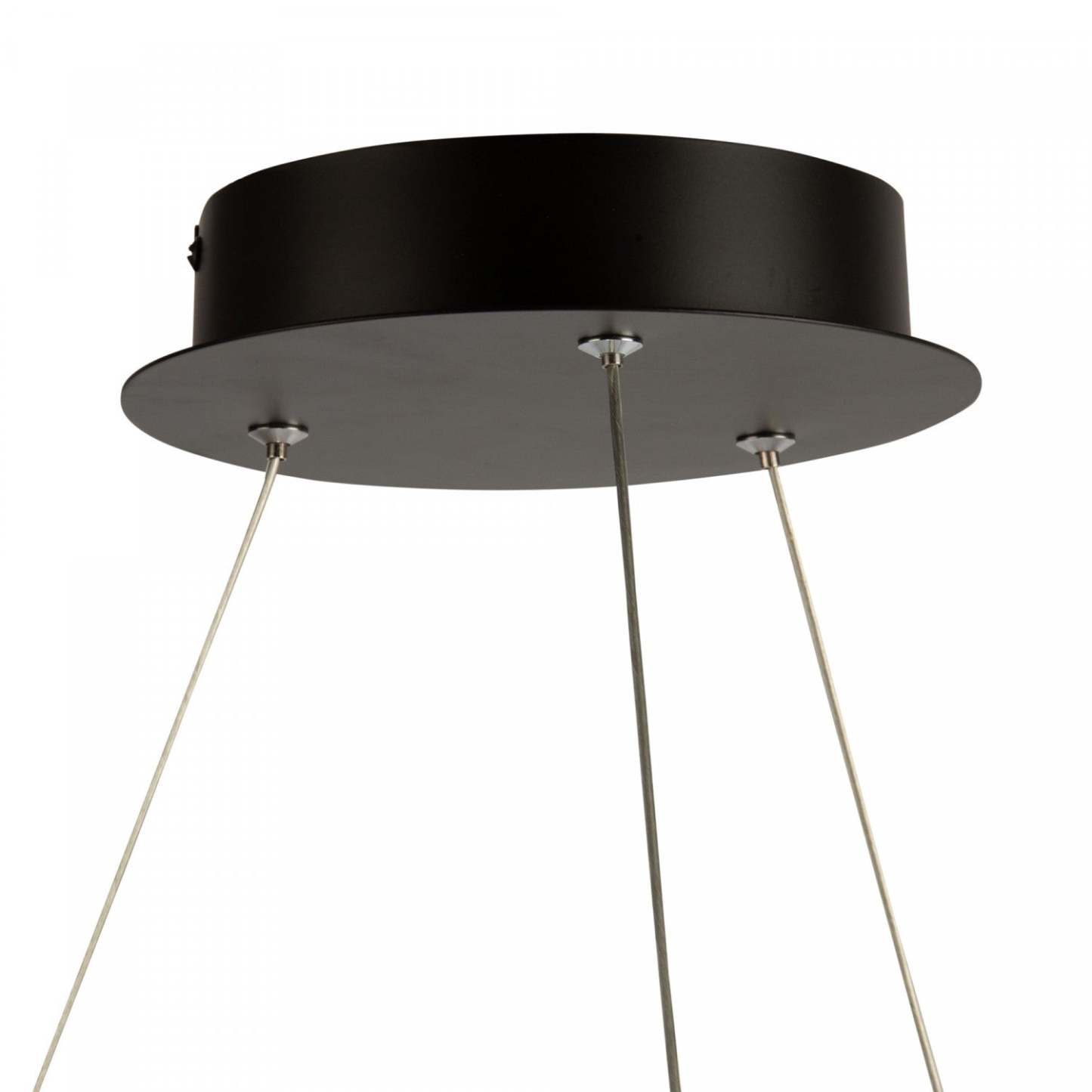 Gemini 32 W LED Black Nickel Flush Mount | Plafonnier affleuré Gemini en nickel noir à DEL de 32 W | D06HHMGV