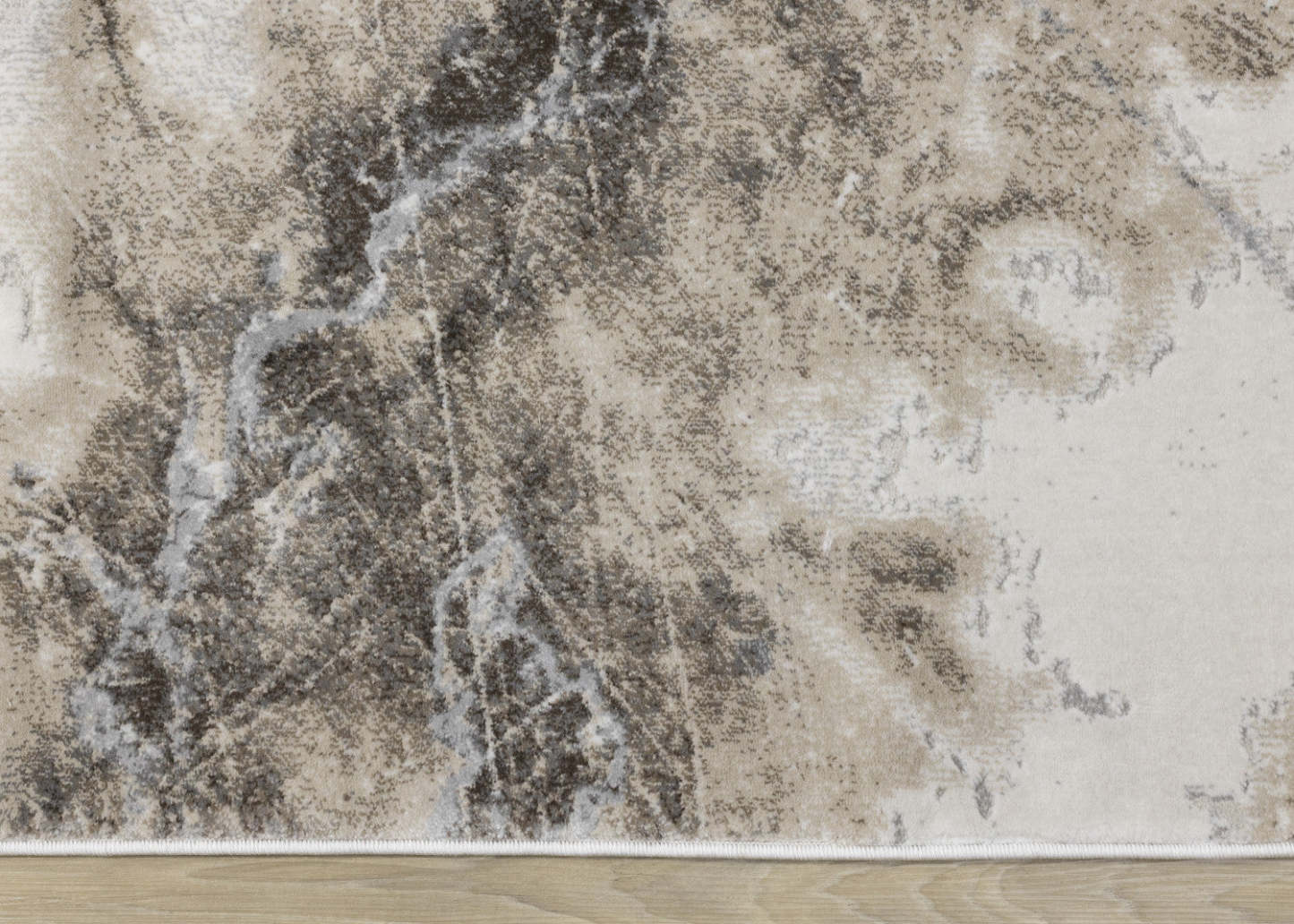 Tapis d'intérieur en marbre London - 5'3 x 7'7|Carpette London à motif marbré pour l'intérieur - 5 pi 3 po x 7 pi 7 po