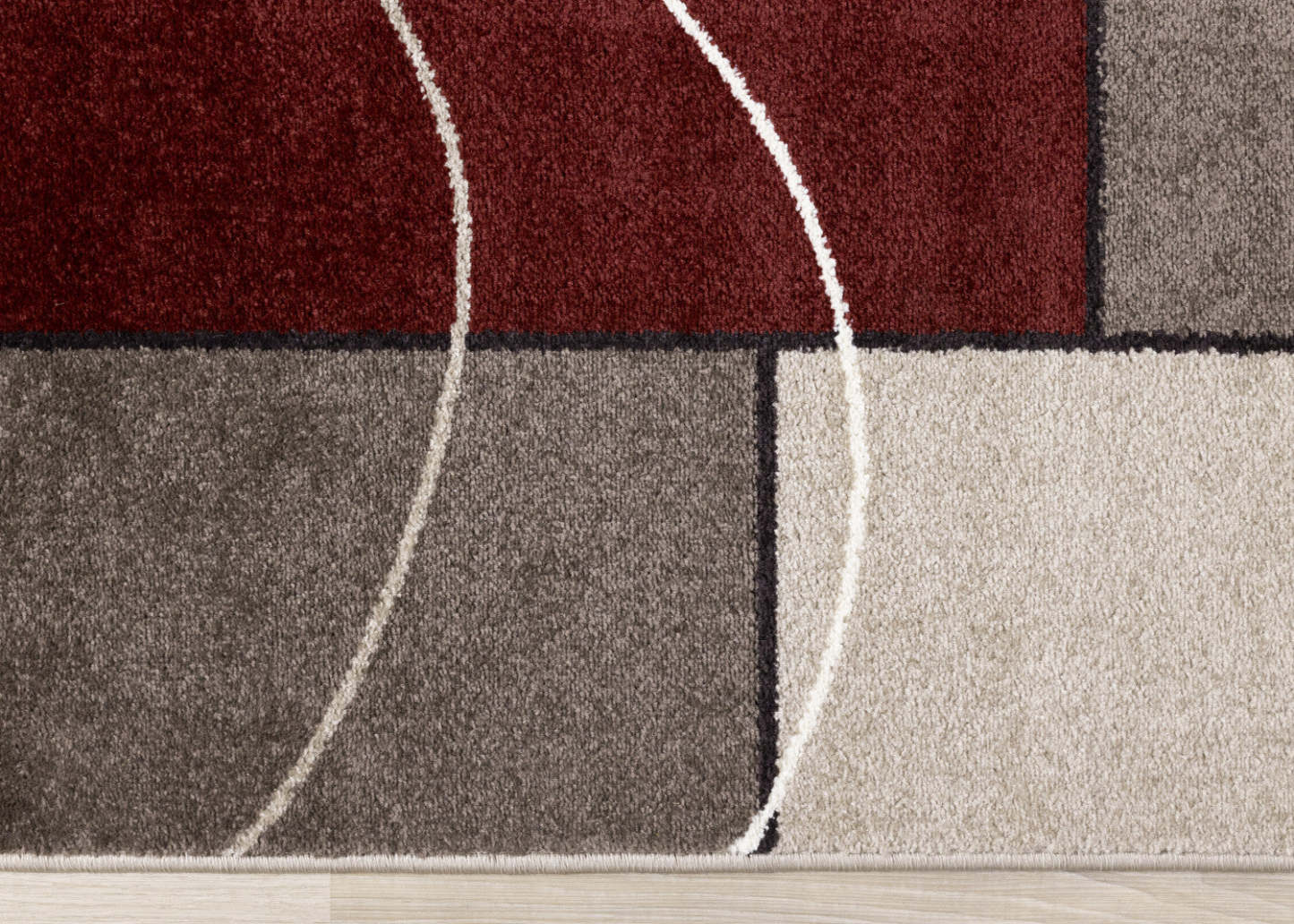 Tapis géométrique abstrait Charlotte - 7'10 x 10'6|Carpette Charlotte à motif géométrique abstrait - 7 pi 10 po x 10 pi 6 po