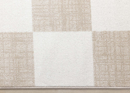 Covington Modern Checkered Indoor Area Rug - 2'0 x 7'7|Carpette Covington à motif de damier moderne pour l'intérieur - 2 pi x 7 pi 7 po