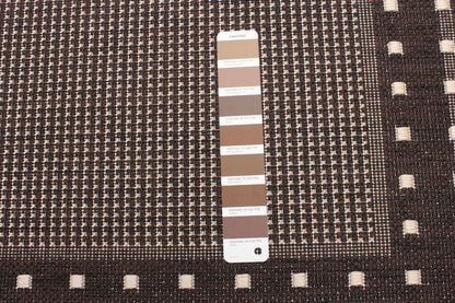 Carpette Clementine chocolat - 2 pi 2 po x 6 pi 7 po