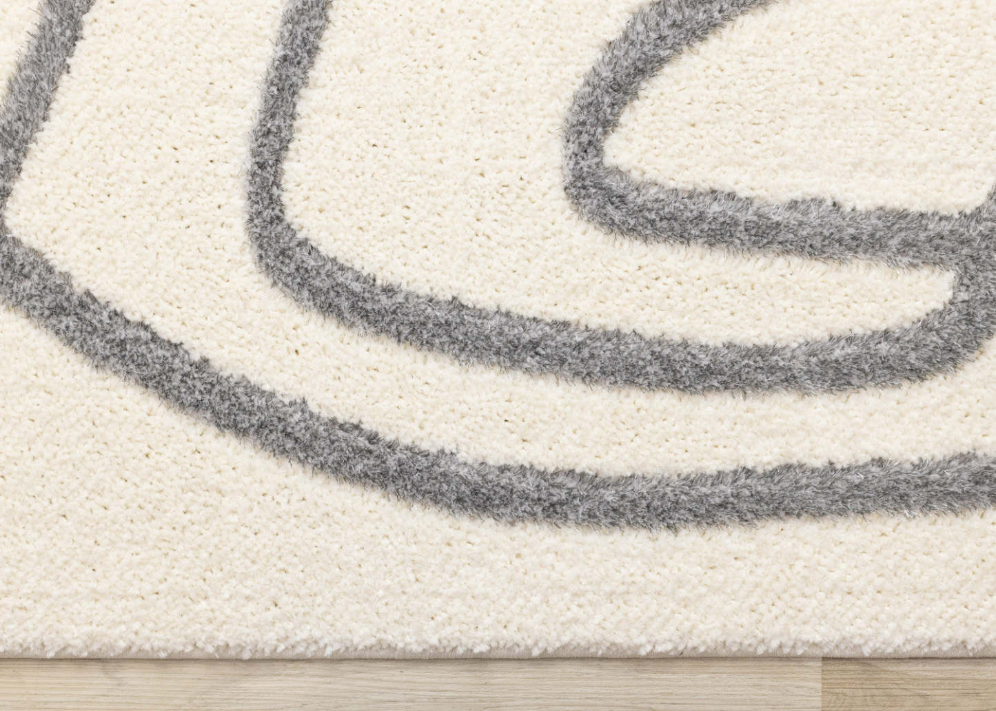 Tapis Sullivan Cream Grey Winding Path Area Rug - 7'10 x 10'6|Carpette Sullivan crème et grise à motif de chemin sinueux - 7 pi 10 po x 10 pi 6 po