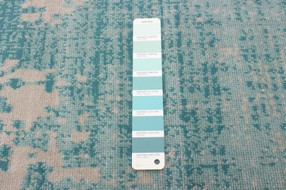 Tapis Janaki Sarcelle 2'8 x 4'11|Carpette Janaki bleu sarcelle 2 pi 8 po x 4 pi 11 po|D86FZZQC