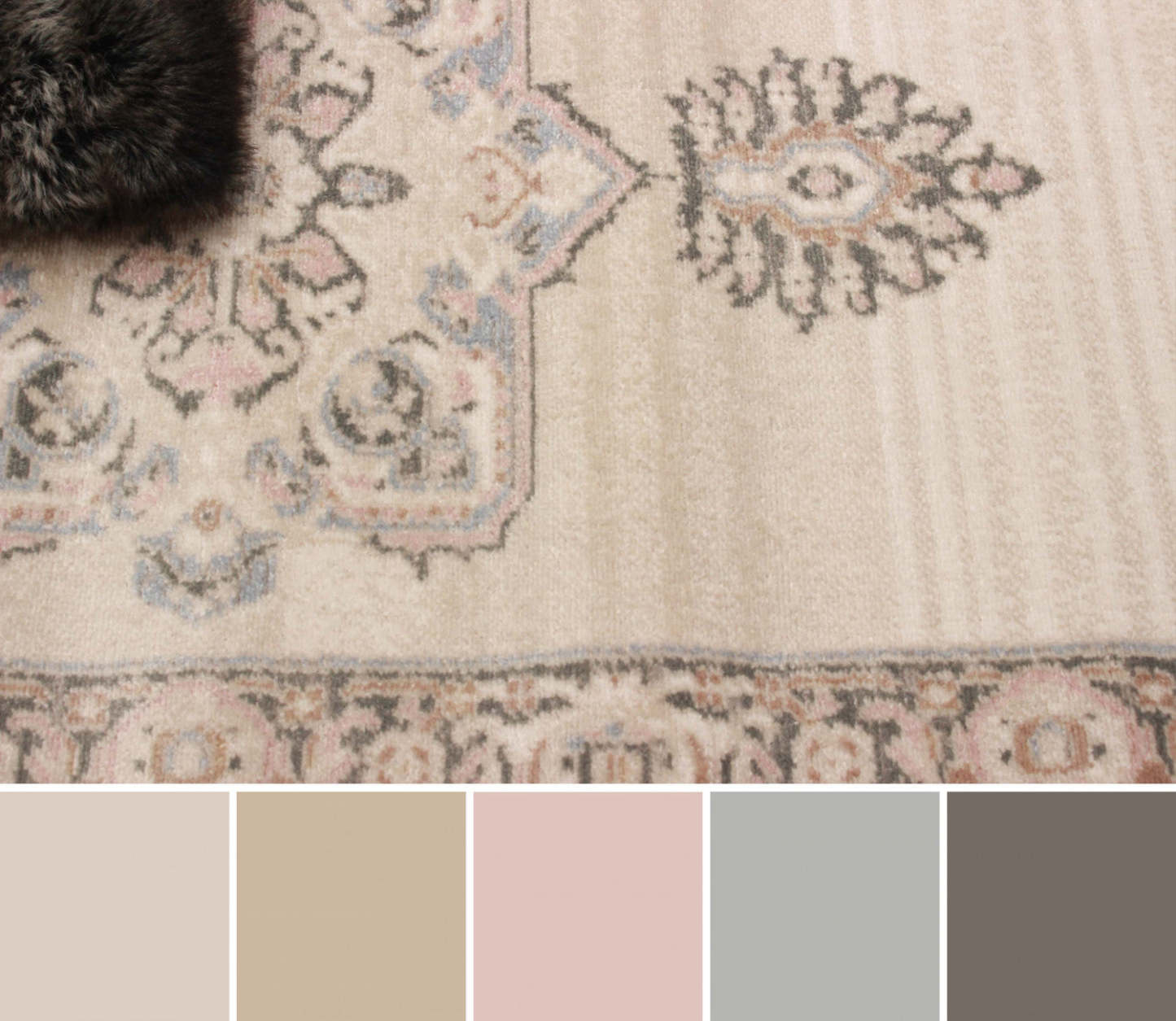 Tapis de passage Myra ivoire - 2'8 X 8'2 | Tapis de couloir Myra ivoire - 2 pi 8 po x 8 pi 2 po