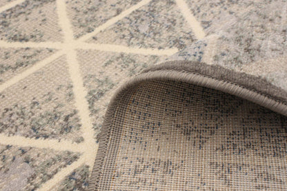 Tapis Jacob gris - 160 x 220 cm | D28VNVKK