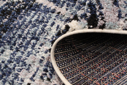 Tapis Makondo Abstract Bleu - 201 x 290 cm | D28XJXMX