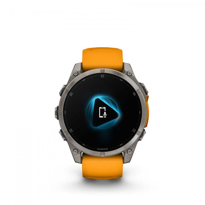Garmin Fēnix 8 Amoled Sapphire Smartwatch 47mm - Gps, Boussole, Gyroscope Et Altimètre Barométrique | Montre Connectée Garmin Fēnix 8 Amoled Sapphire 47mm - Gps, Boussole, Gyroscope Et Altimètre Barométrique