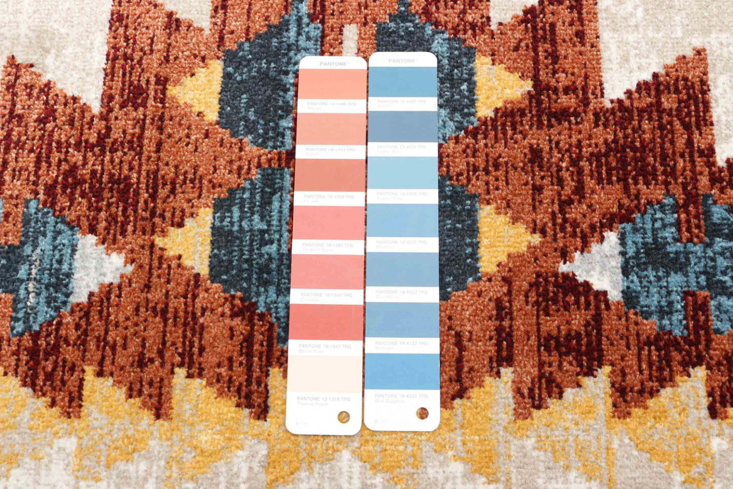 Tapis mosaïque taupe/cuivre lavable en machine - 6'0 x 9'0|Carpette Mosaic taupe et cuivre lavable à la machine - 6 pi 0 po x 9 pi 0 po|D86F7I36