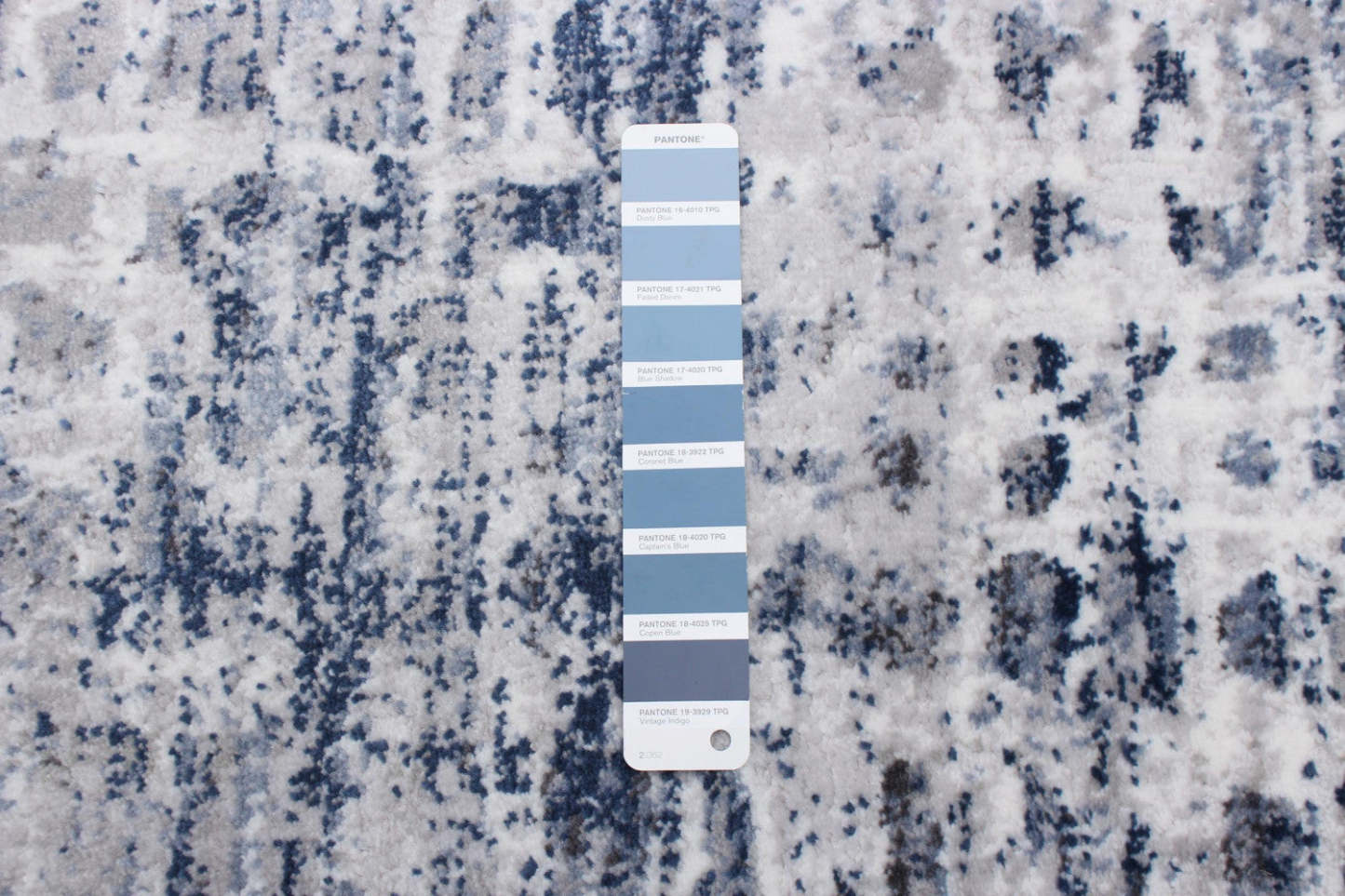 Tapis Trudel Bleu - 3'11 X 5'7 |Carpette Trudel bleue - 3 pi 11 po x 5 pi 7 po