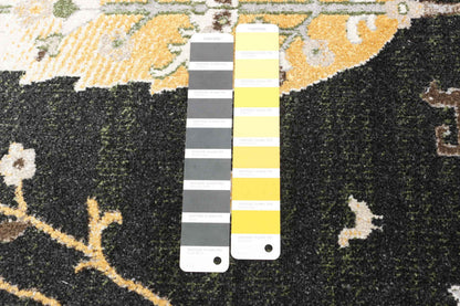 Tapis Pine Black lavable en machine - 6'0 x 9'0|Carpette Pine noire lavable à la machine - 6 pi 0 po x 9 pi 0 po|D86FTOWN