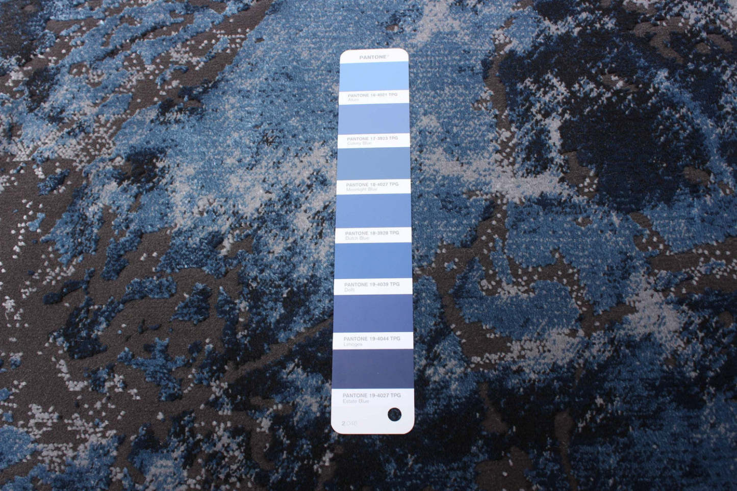 Tapis effet marbre bleu - 244 x 305 cm | Tapis Marble bleue - 244 x 305 cm | D86FGXY3