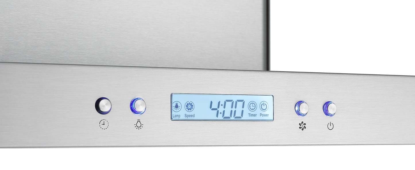 Ancona IRB636 36 Island Stainless Steel Range Hood - AN-1407 | Hotte de cuisinière pour îlot Ancona IRB636 de 36 po en acier inoxydable - AN-1407 | D77G57ZR