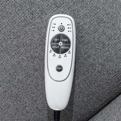 DHP Kai Linen Power Recliner Accent Chair with Massage and Heat - Dark Grey|Fauteuil d'appoint à inclinaison électrique Kai de DHP en lin avec massage et chaleur - gris foncé