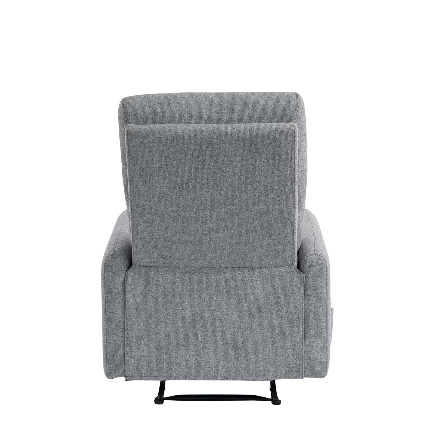 DHP Kai Linen Power Recliner Accent Chair with Massage and Heat - Dark Grey|Fauteuil d'appoint à inclinaison électrique Kai de DHP en lin avec massage et chaleur - gris foncé