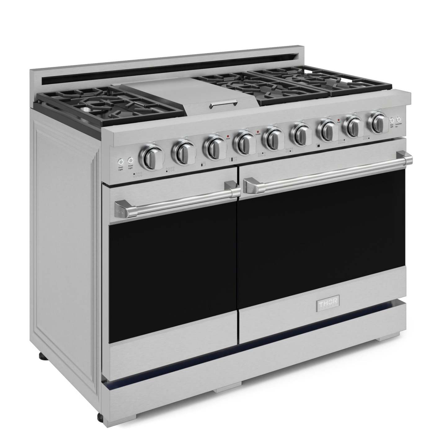 Gordon Ramsay Collection by Thor Kitchen 48 Freestanding Professional Gas Range - RSG48E|Cuisinière à gaz professionnelle indépendante de 48 pouces de la collection Gordon Ramsay par Thor Kitchen - RSG48E