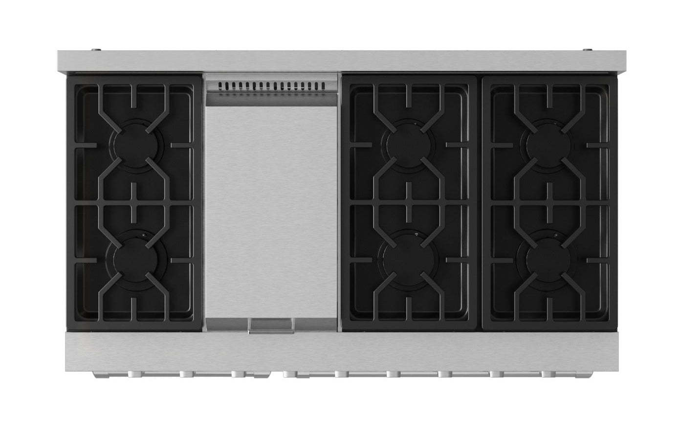 Gordon Ramsay Collection by Thor Kitchen 48 Freestanding Professional Gas Range - RSG48E|Cuisinière à gaz professionnelle indépendante de 48 pouces de la collection Gordon Ramsay par Thor Kitchen - RSG48E