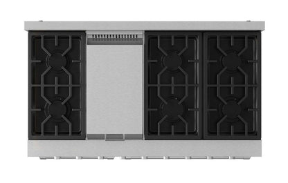 Gordon Ramsay Collection by Thor Kitchen 48 Freestanding Professional Gas Range - RSG48E|Cuisinière à gaz professionnelle indépendante de 48 pouces de la collection Gordon Ramsay par Thor Kitchen - RSG48E