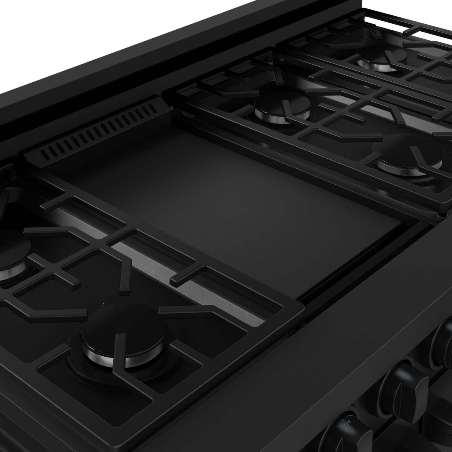 Collection Gordon Ramsay par Thor Kitchen Cuisinière à gaz professionnelle indépendante de 48 pouces - RSG48EB