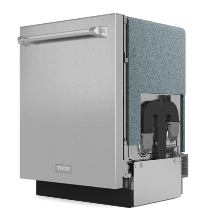 Lave-vaisselle collection Gordon Ramsay de Thor Kitchen de 24 po avec commandes sur le dessus - DW24X8BA99