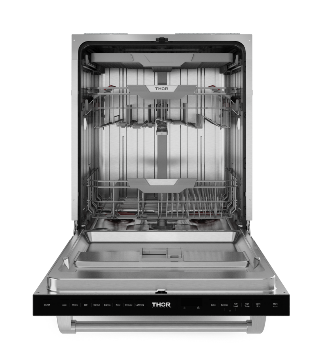 Lave-vaisselle collection Gordon Ramsay de Thor Kitchen de 24 po avec commandes sur le dessus - DW24X8BA99