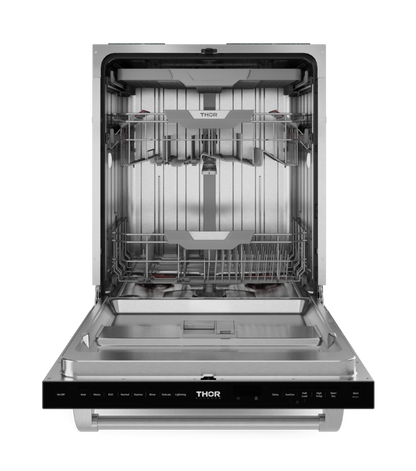 Lave-vaisselle collection Gordon Ramsay de Thor Kitchen de 24 po avec commandes sur le dessus - DW24X8BA99