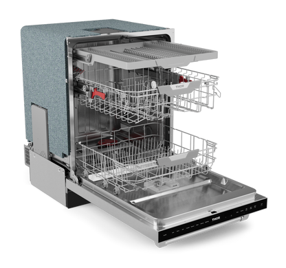 Lave-vaisselle collection Gordon Ramsay de Thor Kitchen de 24 po avec commandes sur le dessus - DW24X8BA99