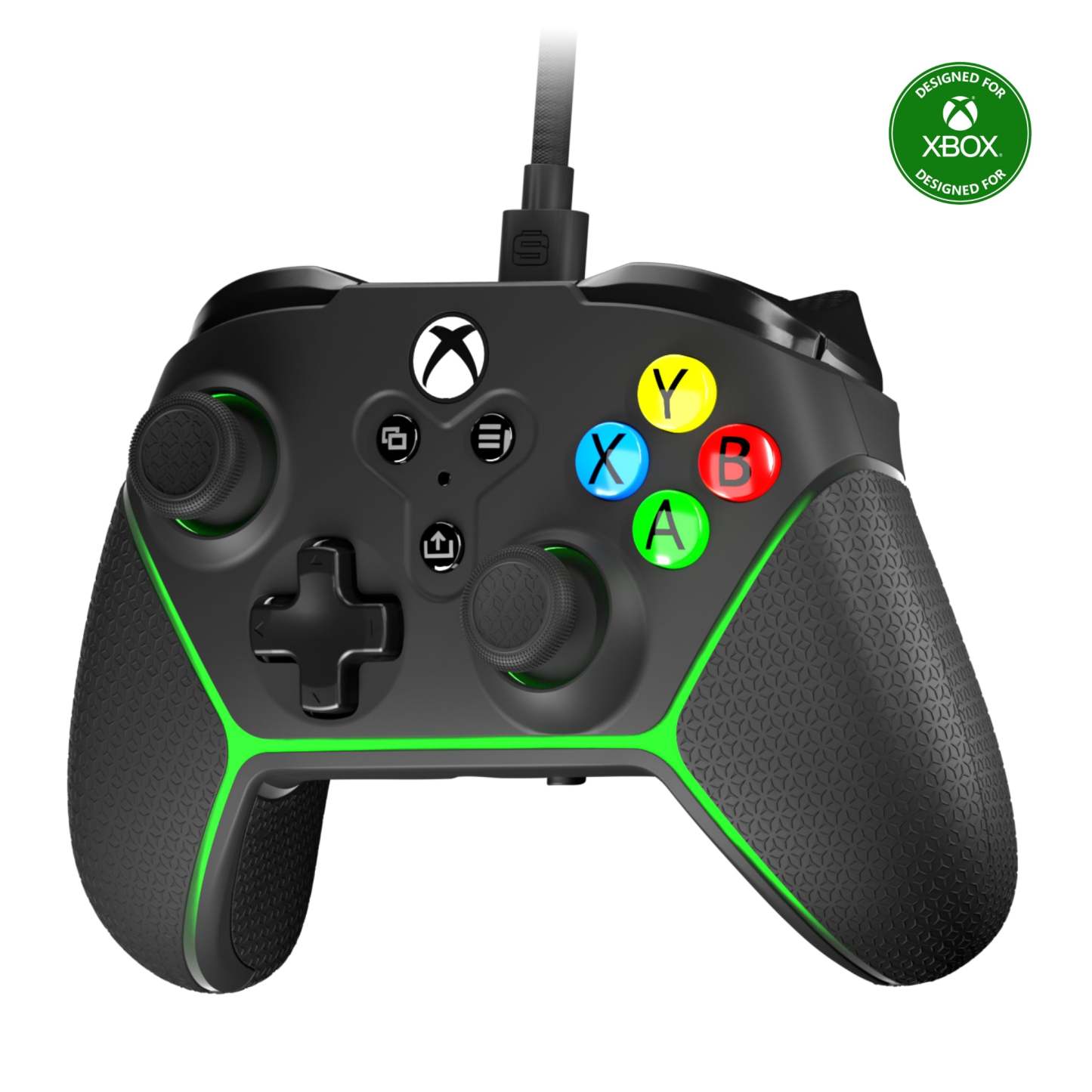 Surge Livewire Xbox Series X/S Microwatt Jr Black Controller|Manette Microwatt Junior Livewire de Surge noire pour consoles Xbox de séries X et S