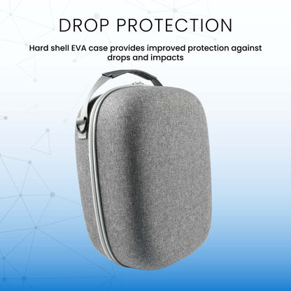 Surge PS5 PS VR2 Grey Headphone Case|Étui Surge gris pour casque de réalité virtuelle PS5 VR2