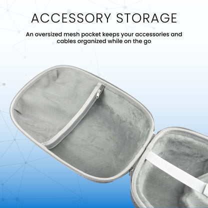 Surge PS5 PS VR2 Grey Headphone Case|Étui Surge gris pour casque de réalité virtuelle PS5 VR2