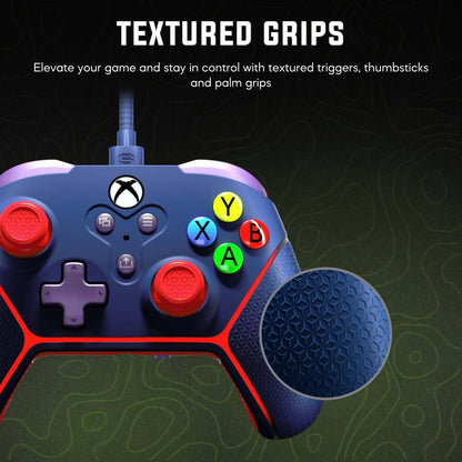 Surge Livewire Xbox Series X/S Microwatt Jr Blue Controller|Manette Microwatt Junior Livewire de Surge bleue pour consoles Xbox de séries X et S