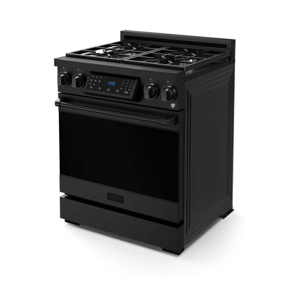 Gordon Ramsay Collection par Thor Kitchen 30 Cuisinière à gaz professionnelle autonome avec panneau inclinable à commande tactile - RSG30B|Cuisinière à gaz amovible de style professionnel collection Gordon Ramsay de Thor Kitchen de 30 po - RSG30B
