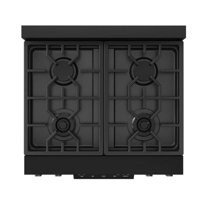 Gordon Ramsay Collection par Thor Kitchen 30 Cuisinière à gaz professionnelle autonome avec panneau inclinable à commande tactile - RSG30B|Cuisinière à gaz amovible de style professionnel collection Gordon Ramsay de Thor Kitchen de 30 po - RSG30B