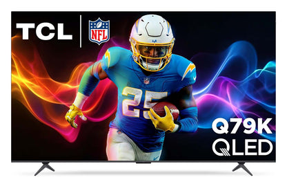 TCL 85 Q79K QLED 4K UHD Smart Google TV (85Q79K) – Modèle 2025 | Téléviseur intelligent QLED TCL Q79K UHD 4K de 85 po avec Google TVMC (85Q79K) - modèle 2025
