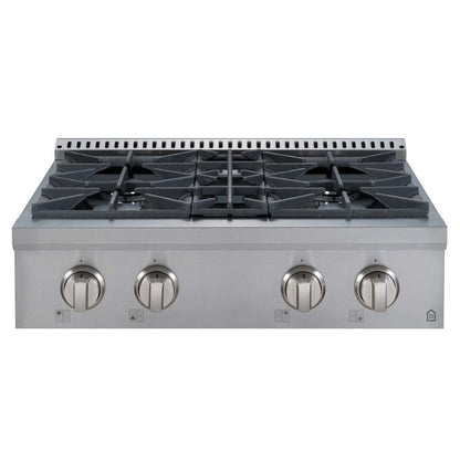 Ancona 30 Commercial Style Slide-In Gas Cooktop - AN-2160 | Surface de cuisson à gaz encastrée Ancona de 30 po de style commercial - AN-2160 | D77GAO24