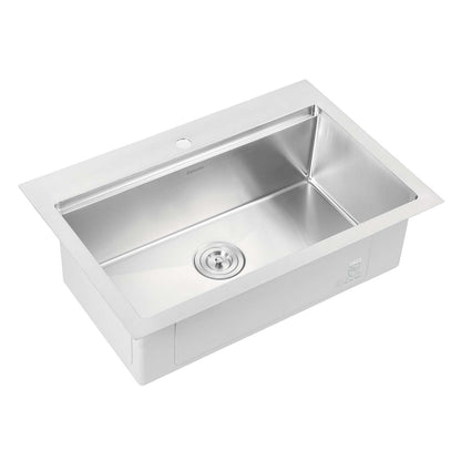 Ancona 30 Drop-In Workstation Kitchen Sink - AN-3128|Évier de cuisine poste de travail encastré Ancona de 30 po - AN-3128|D77GGQ74