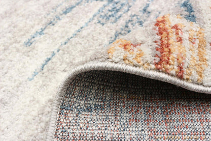 Vera Sun ivoire/bleu Tapis d'aire - 5'2 x 7'5| Tapis Vera Sun ivoirebleue - 5 pi 2 po x 7 pi 5 po|D86FQX4A