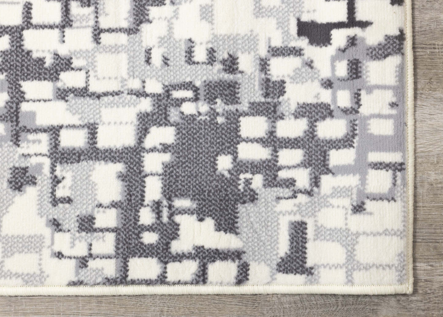 Tapis pixelisée Florence pour l'intérieur - 4 pi 7 po x 6 pi 7 po