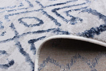 Carpette Dita bleu marine - 7 pi 10 po x 10 pi 2 po