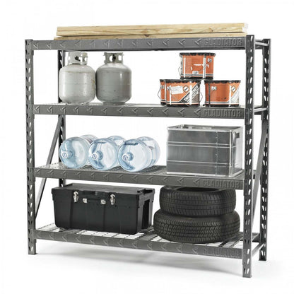 Gladiator 77 Rack Shelf - Hammered Granite|Tablette de 77 po en grillage de Gladiator - granite martelé