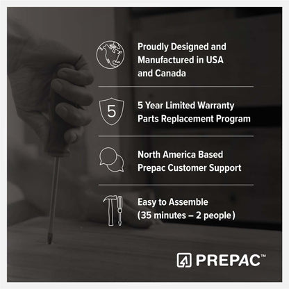 Armoire de rangement Elite Accent avec portes à panneaux et 3 tablettes - Noir|Armoire d'appoint de rangement Elite avec portes à panneaux et 3 tablettes - noire