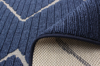 Tapis Kimi Bleu 6'7 x 9'6|Carpette Kimi bleue 6 pi 7 po x 9 pi 6 po|D86FEEVH