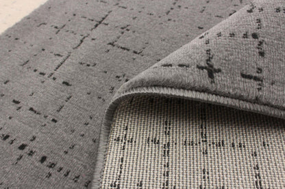 Carpette Theano noire 5 pi 3 po x 7 pi 7 po|D86FIU0B