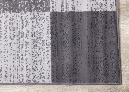 Florence Distressed Blocks Indoor Area Rug - 4'7 x 6'7|Tapis d'intérieur à motifs de blocs vieillis Florence - 4 pi 7 po x 6 pi 7 po