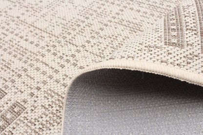 Tapis Joni Ivoire - 4'4 X 6'5 |Carpette Joni ivoire - 4 pi 4 po x 6 pi 5 po