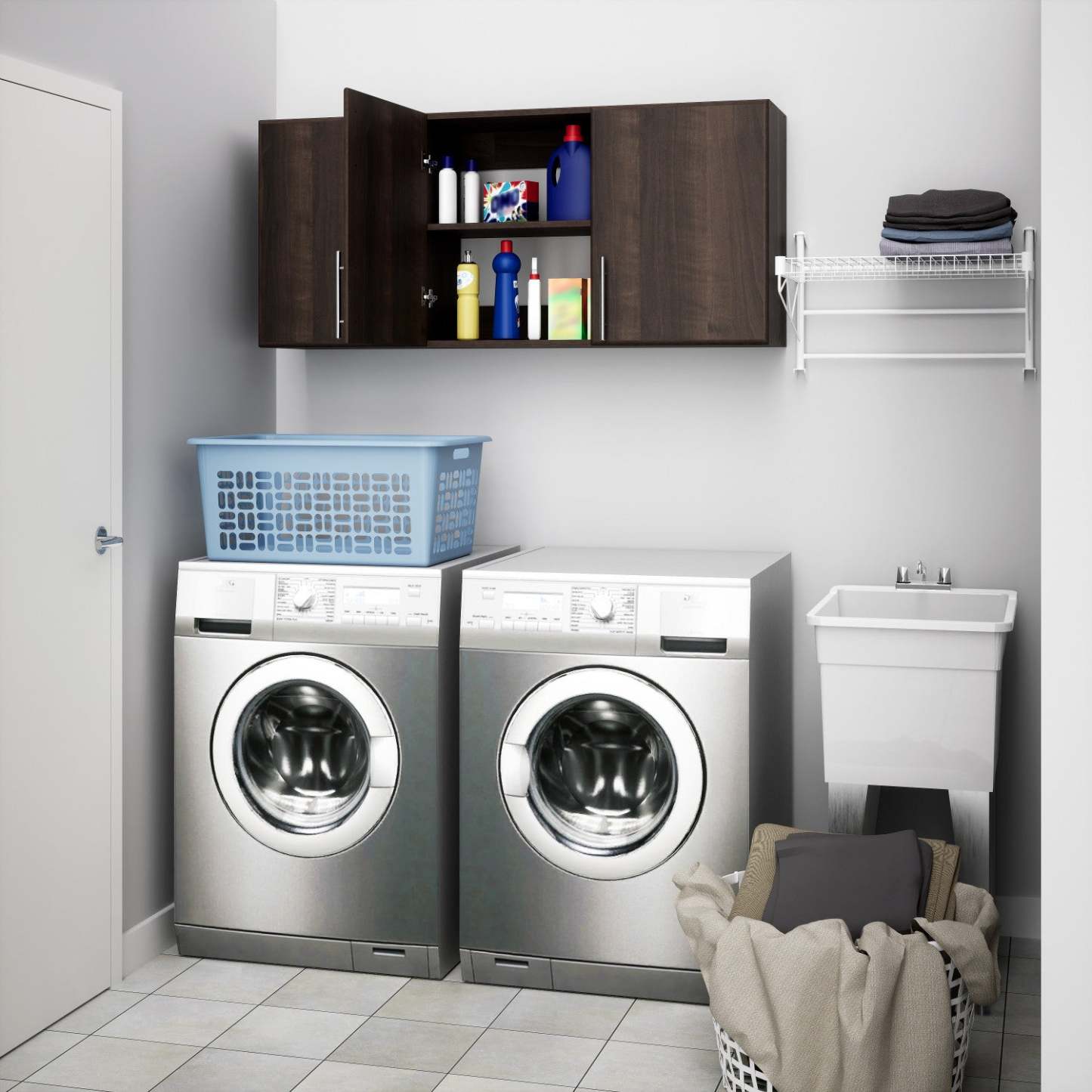 Elite 54 Wall Cabinet - Espresso|Armoire murale Elite de 54 po - espresso